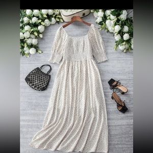 Maxi dress allover print